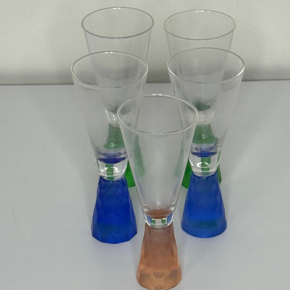 Artland Prescott Honeycomb Shot Glasses Set of 5
